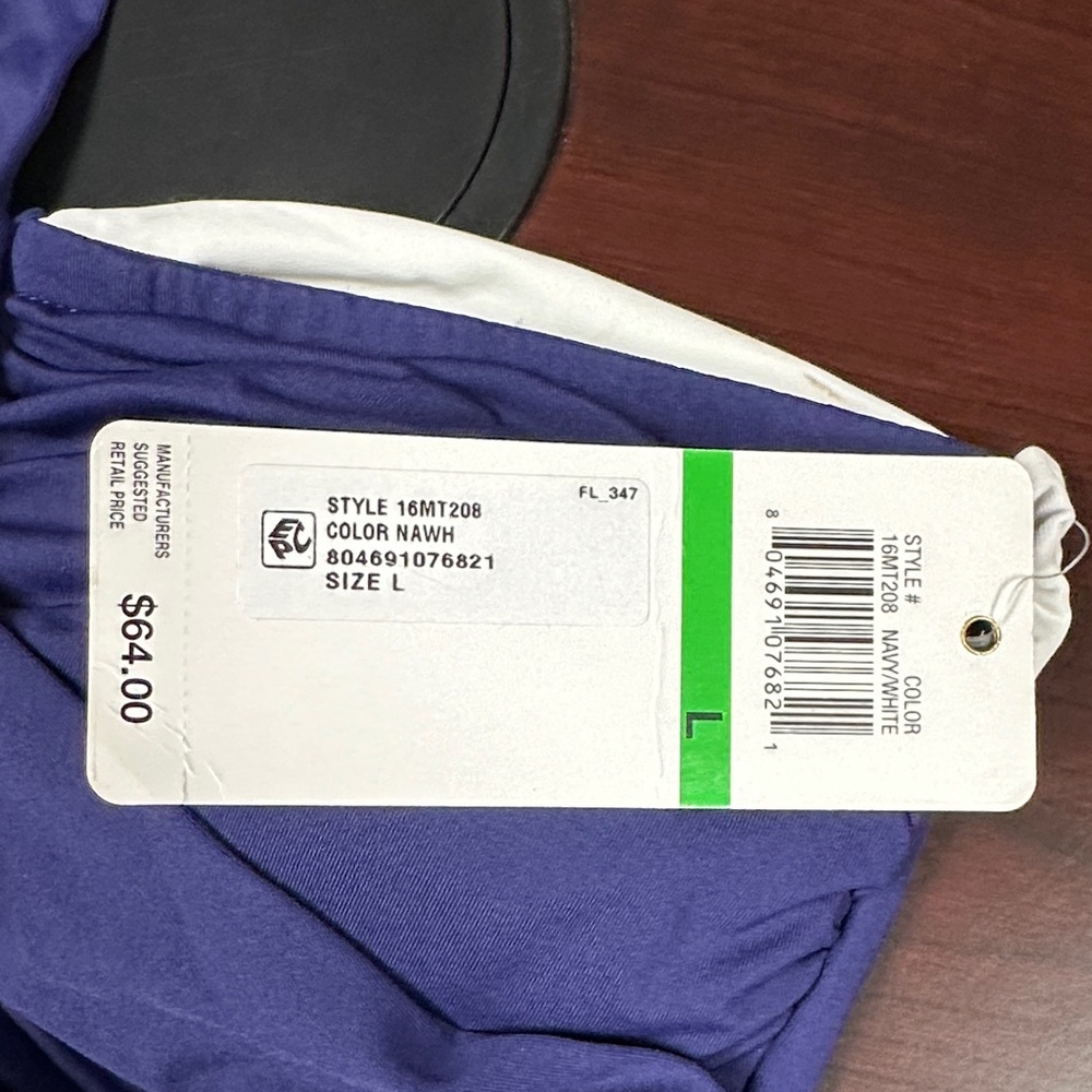 Macy's Signature Navy Blue Bikini - Picture 3 of 6